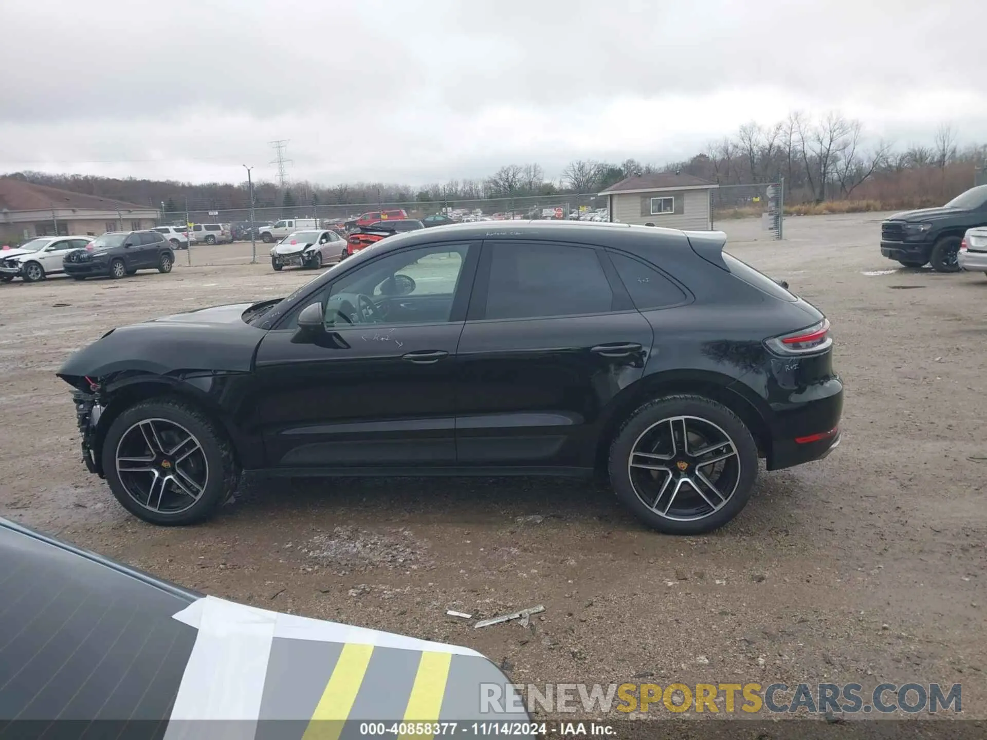 14 fotografías del automóvil dañado WP1AA2A54MLB16120 PORSCHE MACAN 2021