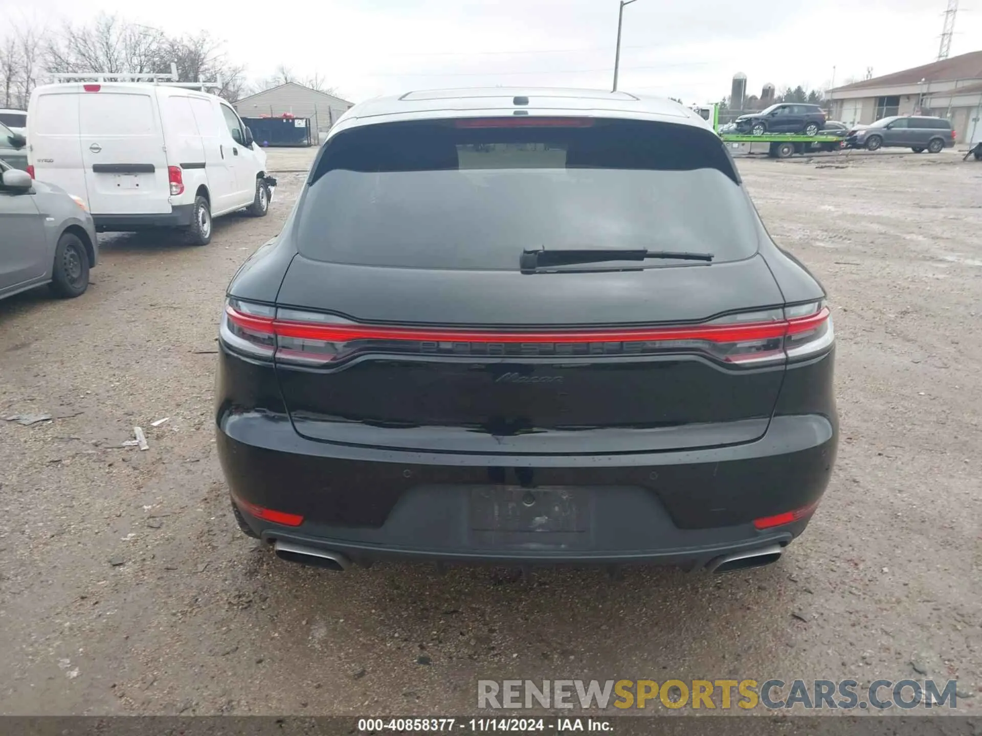 16 fotografías del automóvil dañado WP1AA2A54MLB16120 PORSCHE MACAN 2021