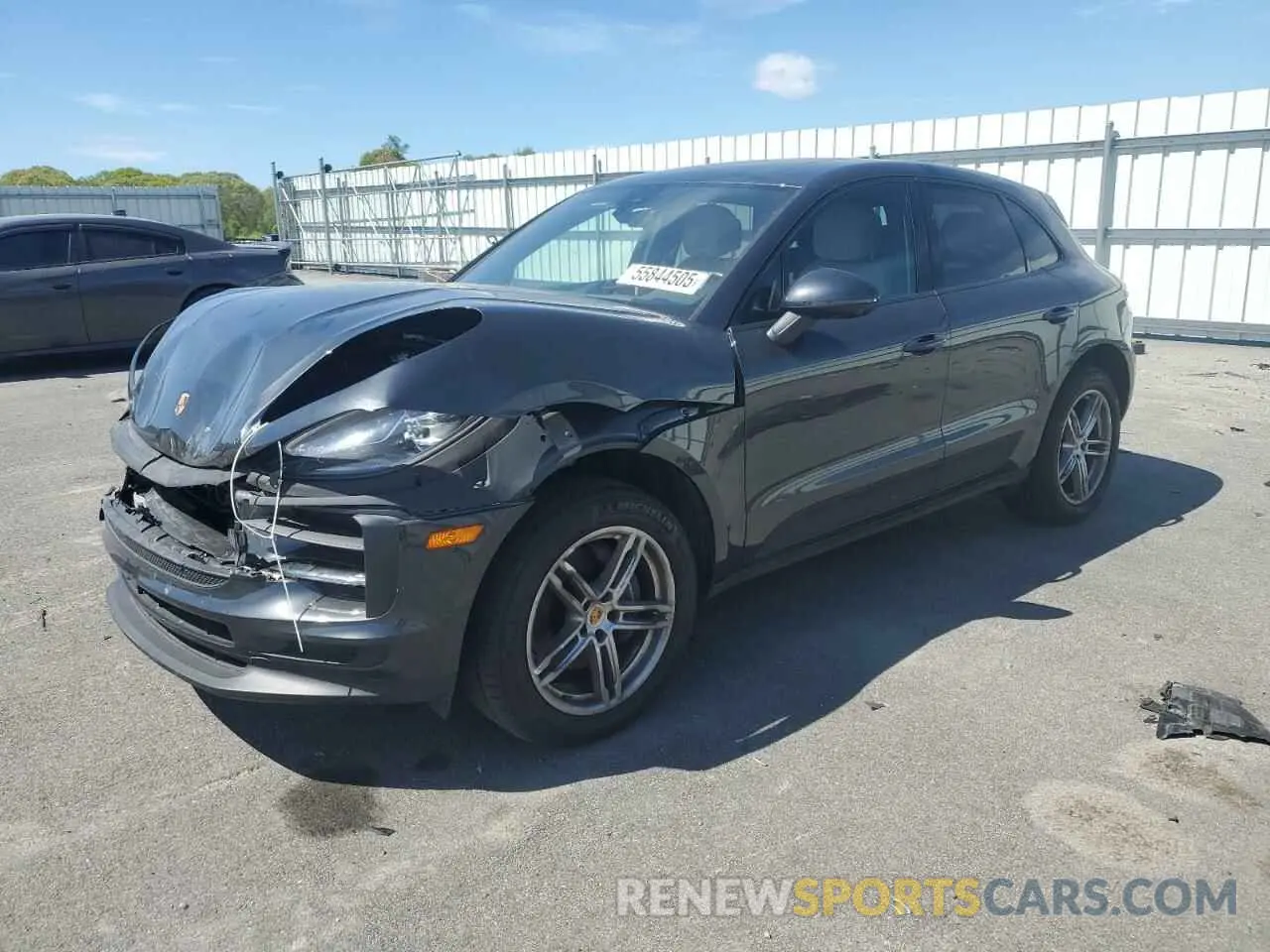 1 fotografías del automóvil dañado WP1AA2A54MLB17610 PORSCHE MACAN 2021