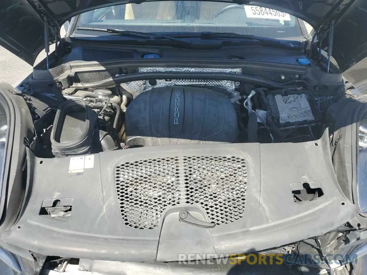 12 fotografías del automóvil dañado WP1AA2A54MLB17610 PORSCHE MACAN 2021