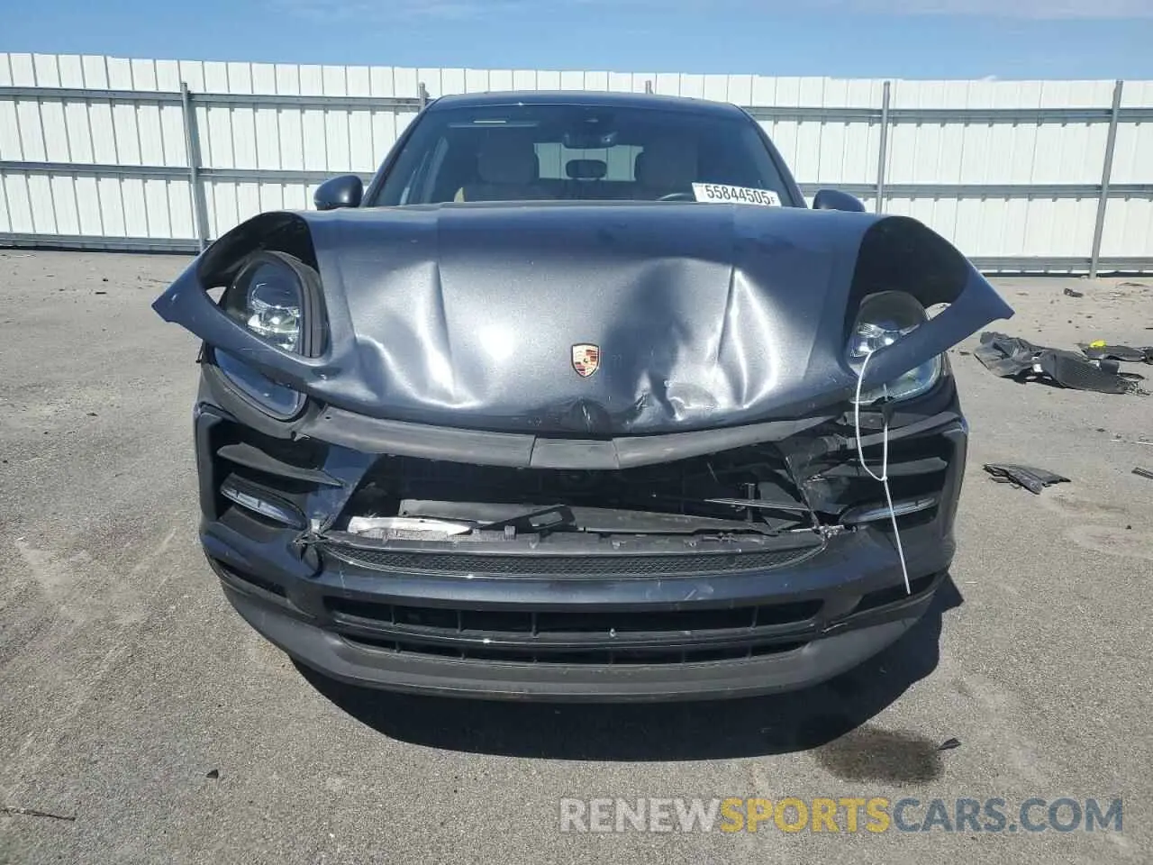5 fotografías del automóvil dañado WP1AA2A54MLB17610 PORSCHE MACAN 2021