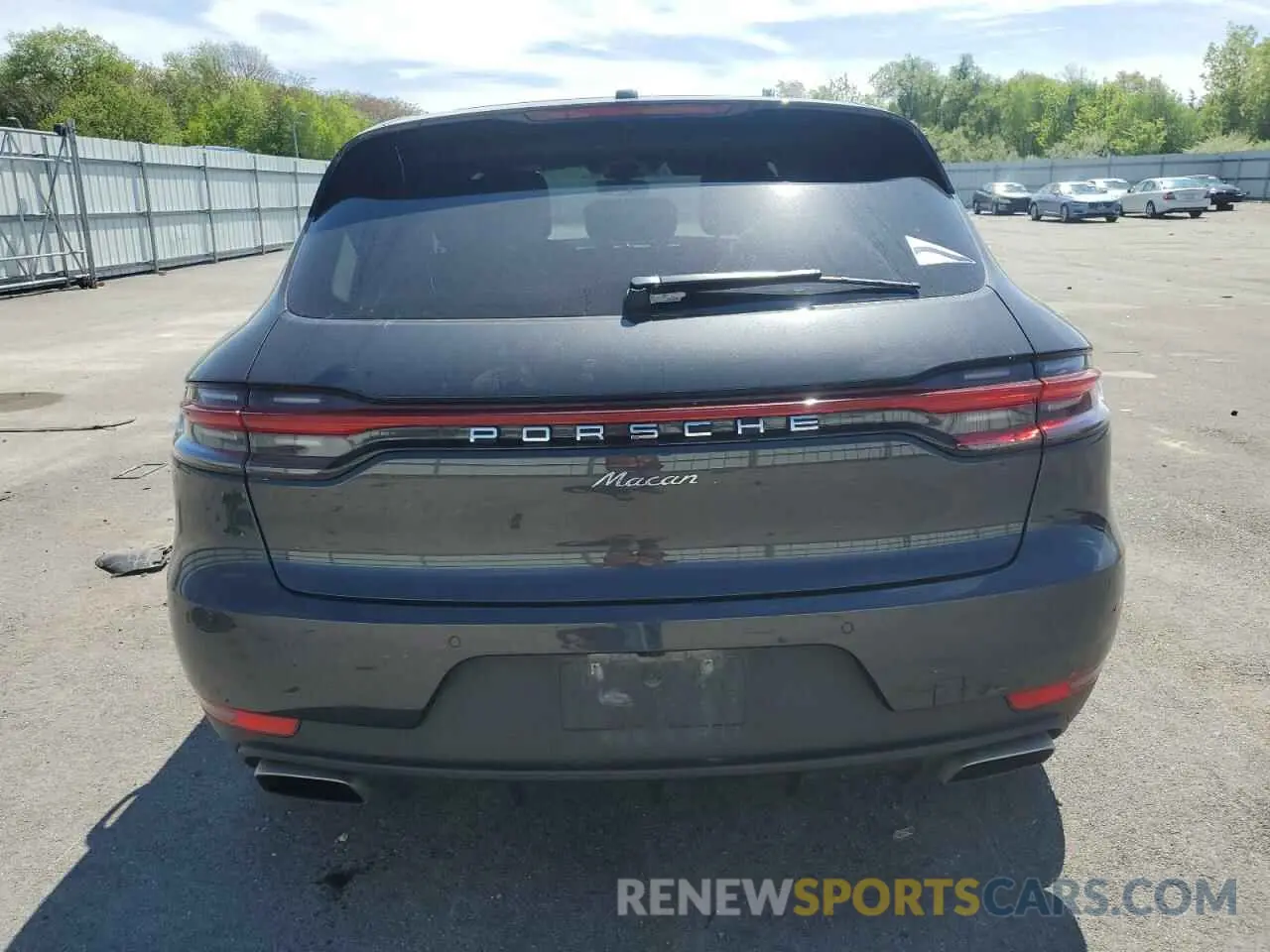 6 fotografías del automóvil dañado WP1AA2A54MLB17610 PORSCHE MACAN 2021