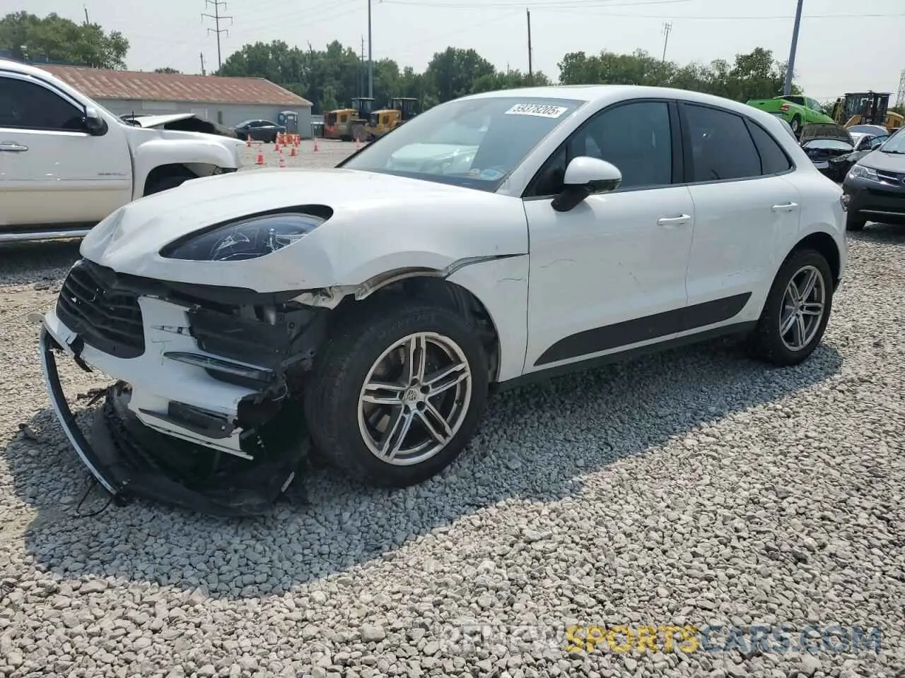 1 fotografías del automóvil dañado WP1AA2A55MLB02694 PORSCHE MACAN 2021