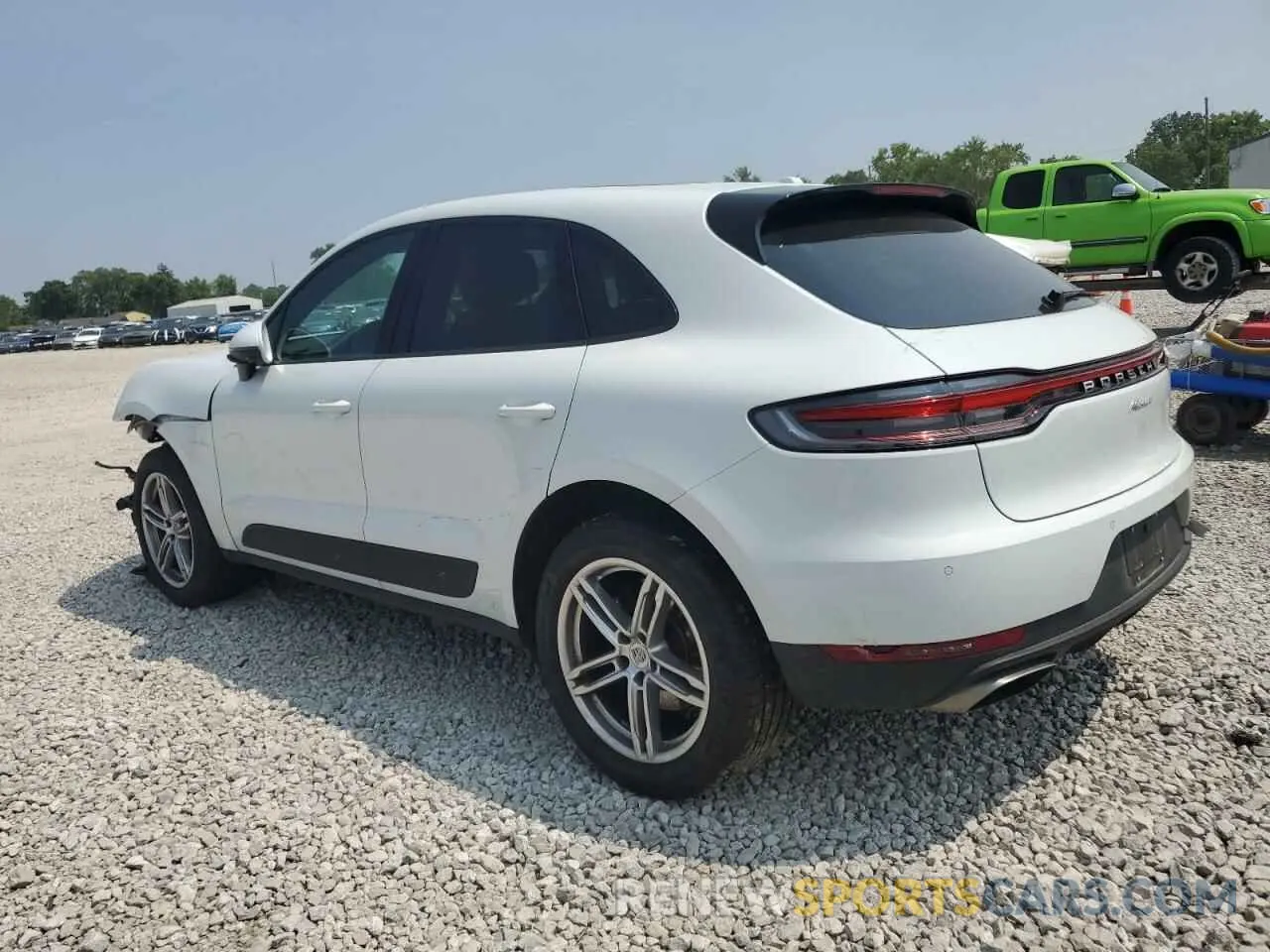 2 fotografías del automóvil dañado WP1AA2A55MLB02694 PORSCHE MACAN 2021