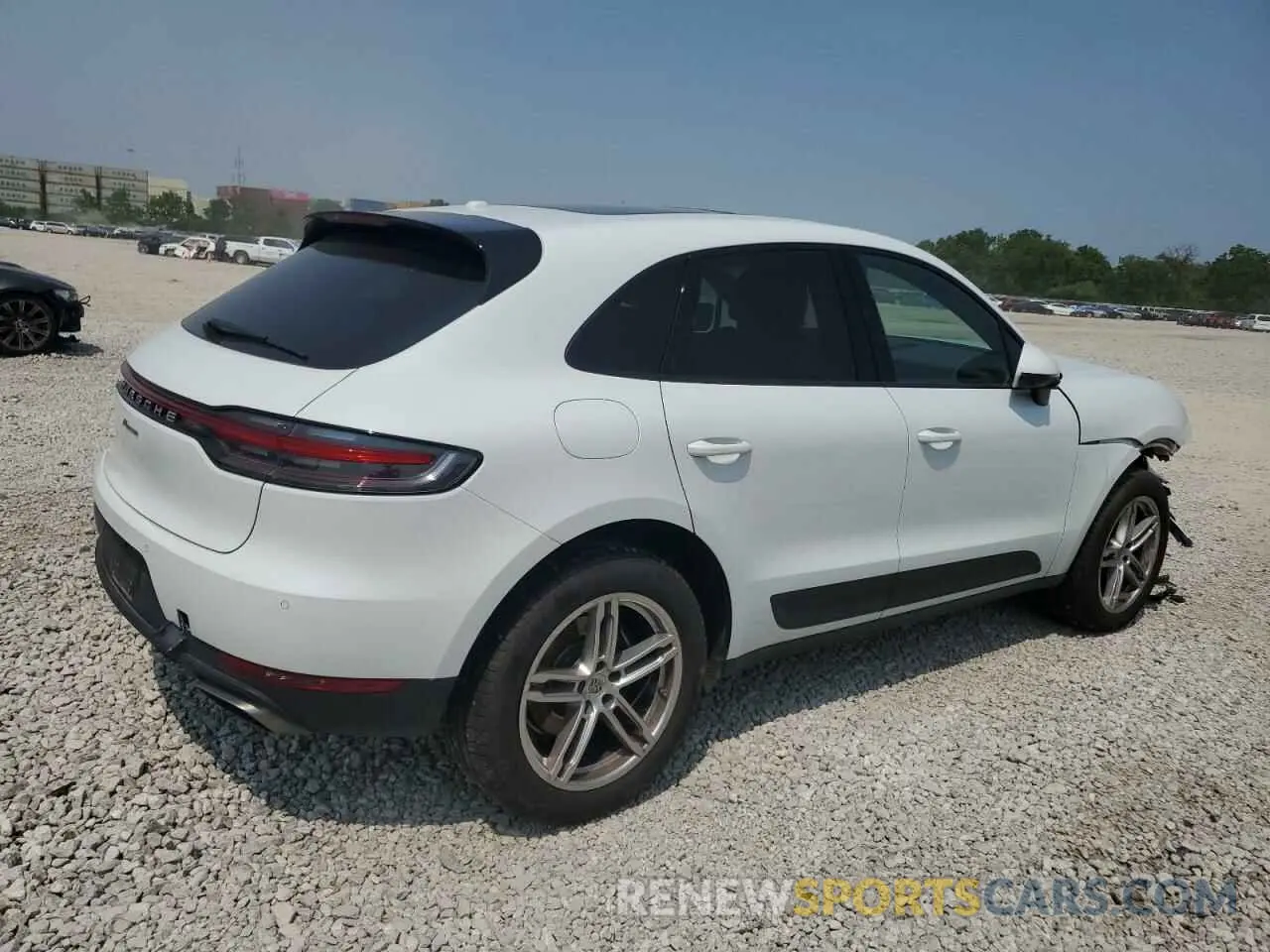 3 fotografías del automóvil dañado WP1AA2A55MLB02694 PORSCHE MACAN 2021