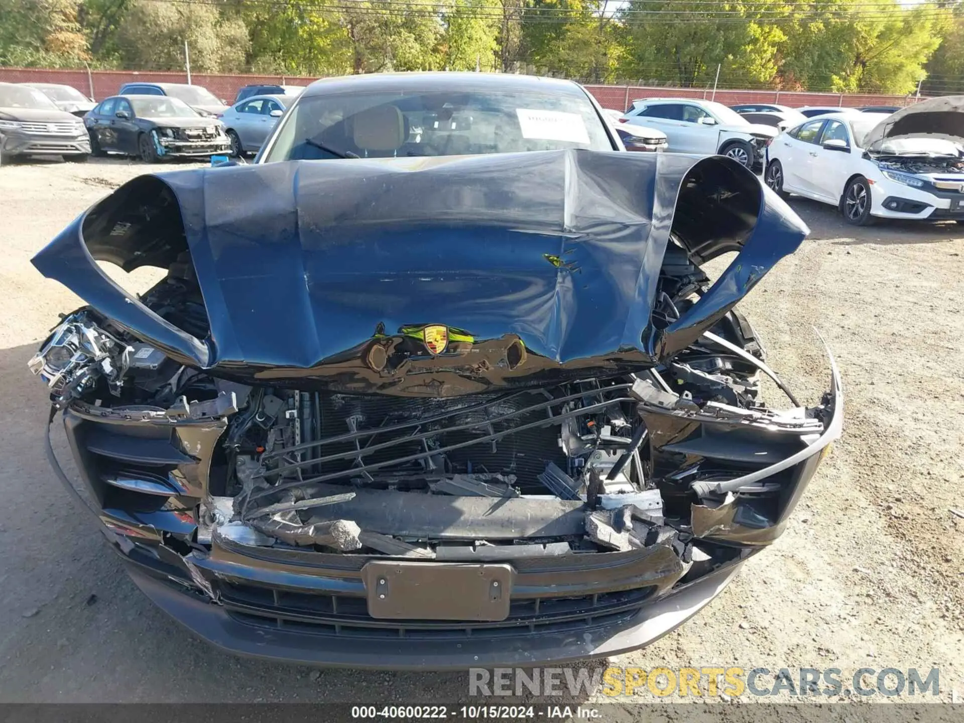 12 fotografías del automóvil dañado WP1AA2A55MLB04364 PORSCHE MACAN 2021