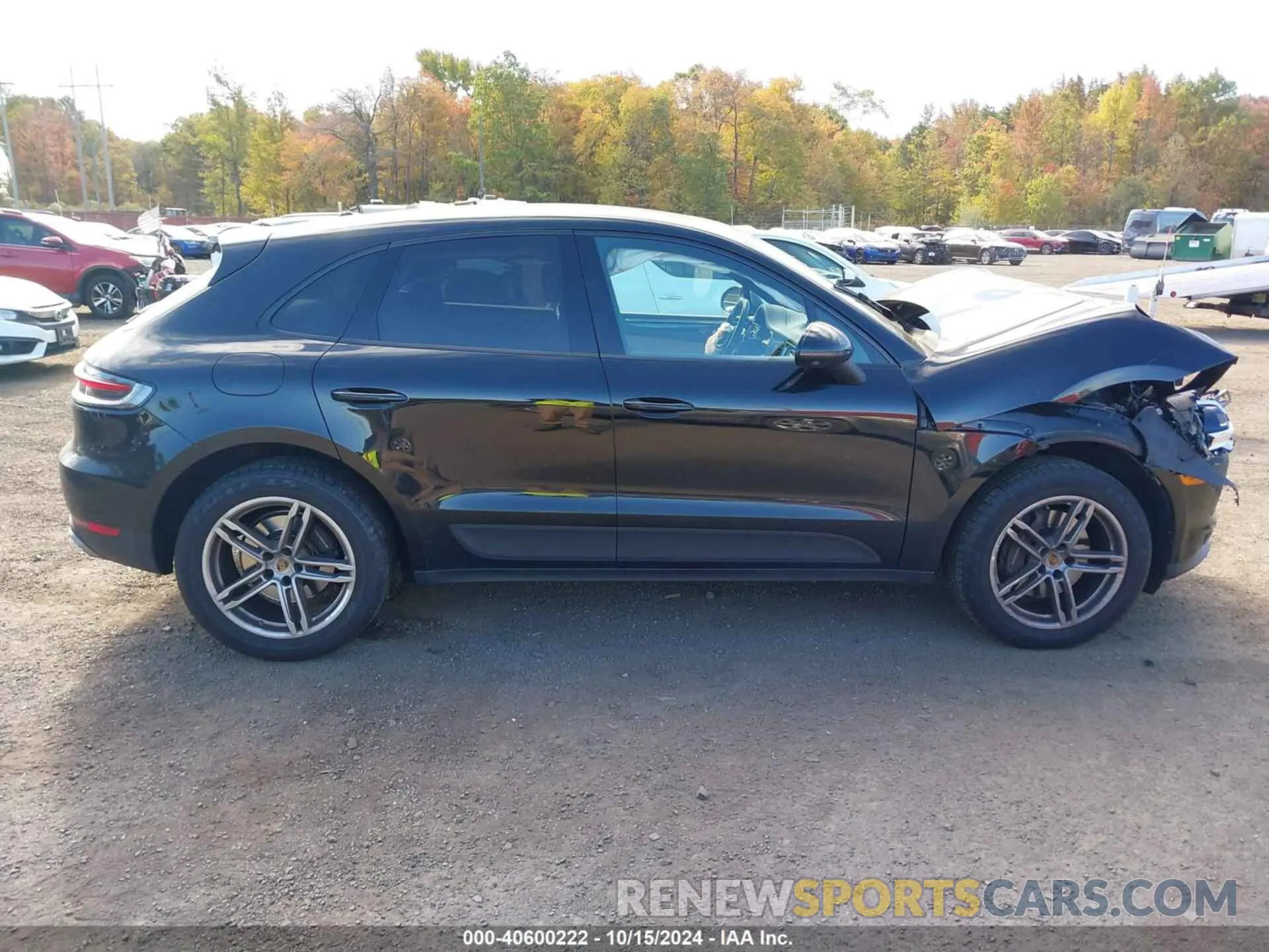 13 fotografías del automóvil dañado WP1AA2A55MLB04364 PORSCHE MACAN 2021