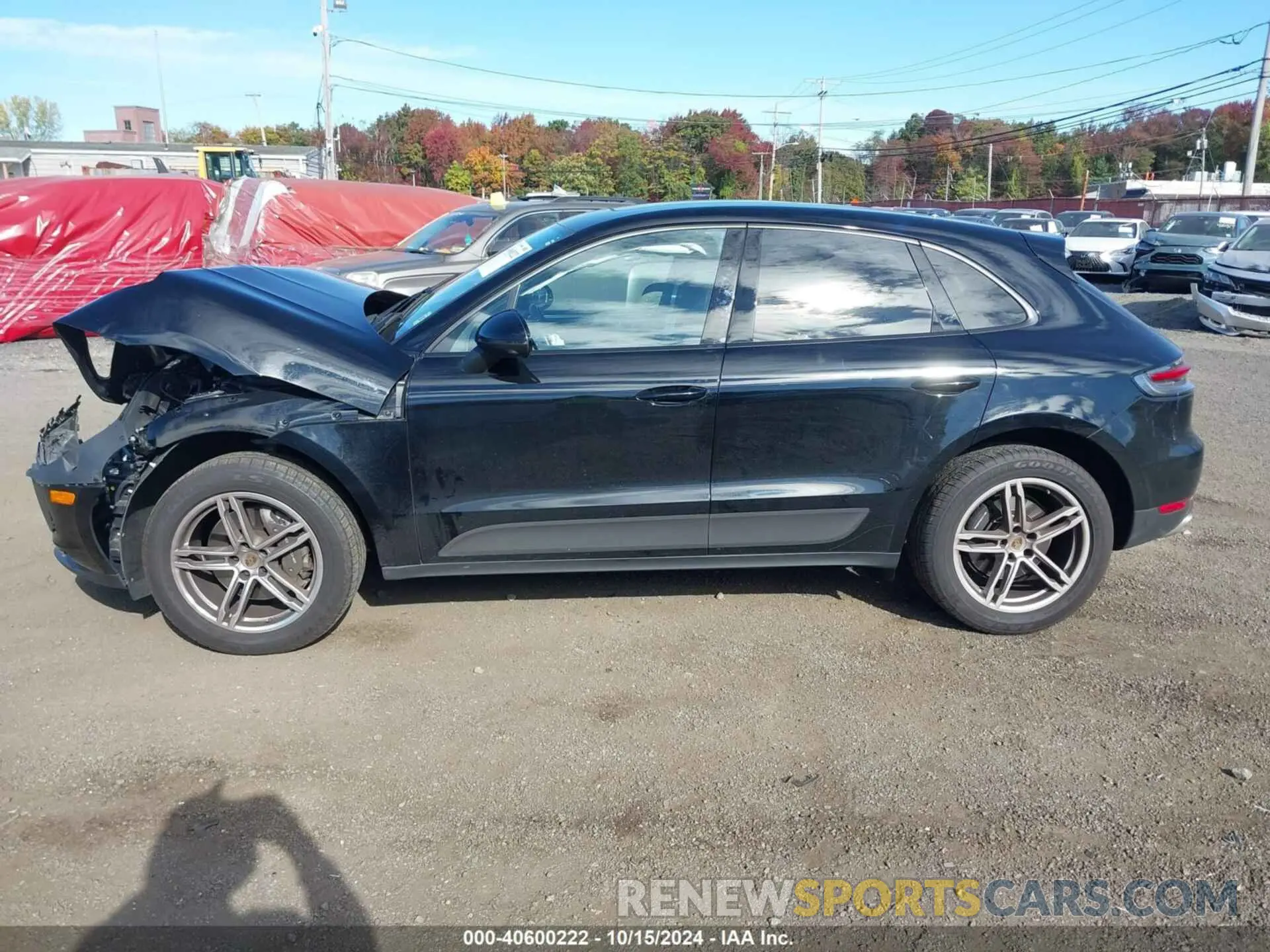 14 fotografías del automóvil dañado WP1AA2A55MLB04364 PORSCHE MACAN 2021