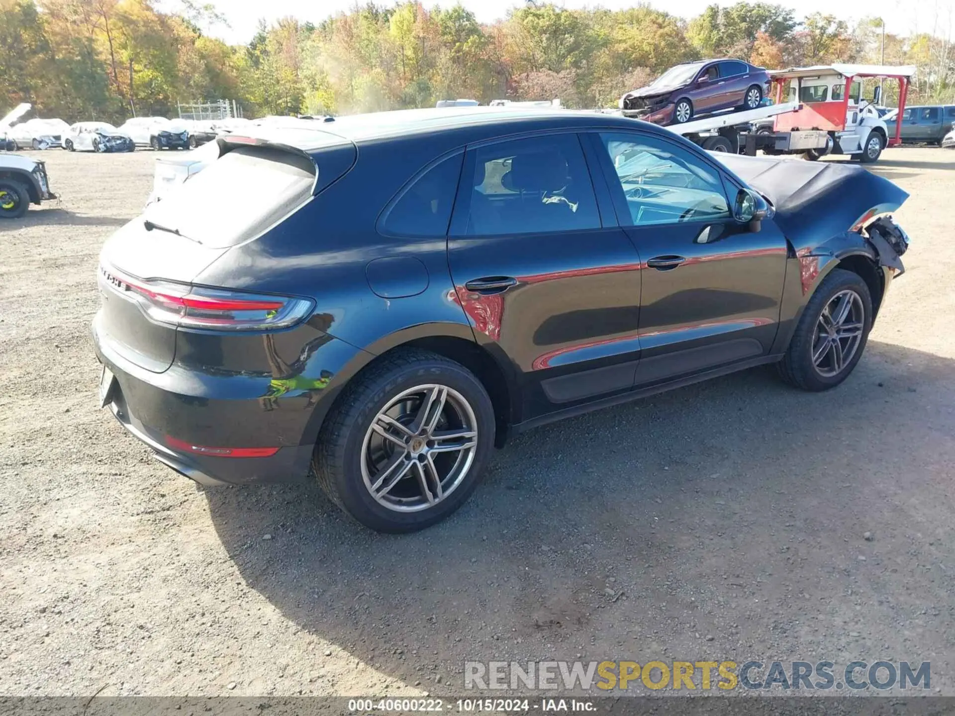 4 fotografías del automóvil dañado WP1AA2A55MLB04364 PORSCHE MACAN 2021