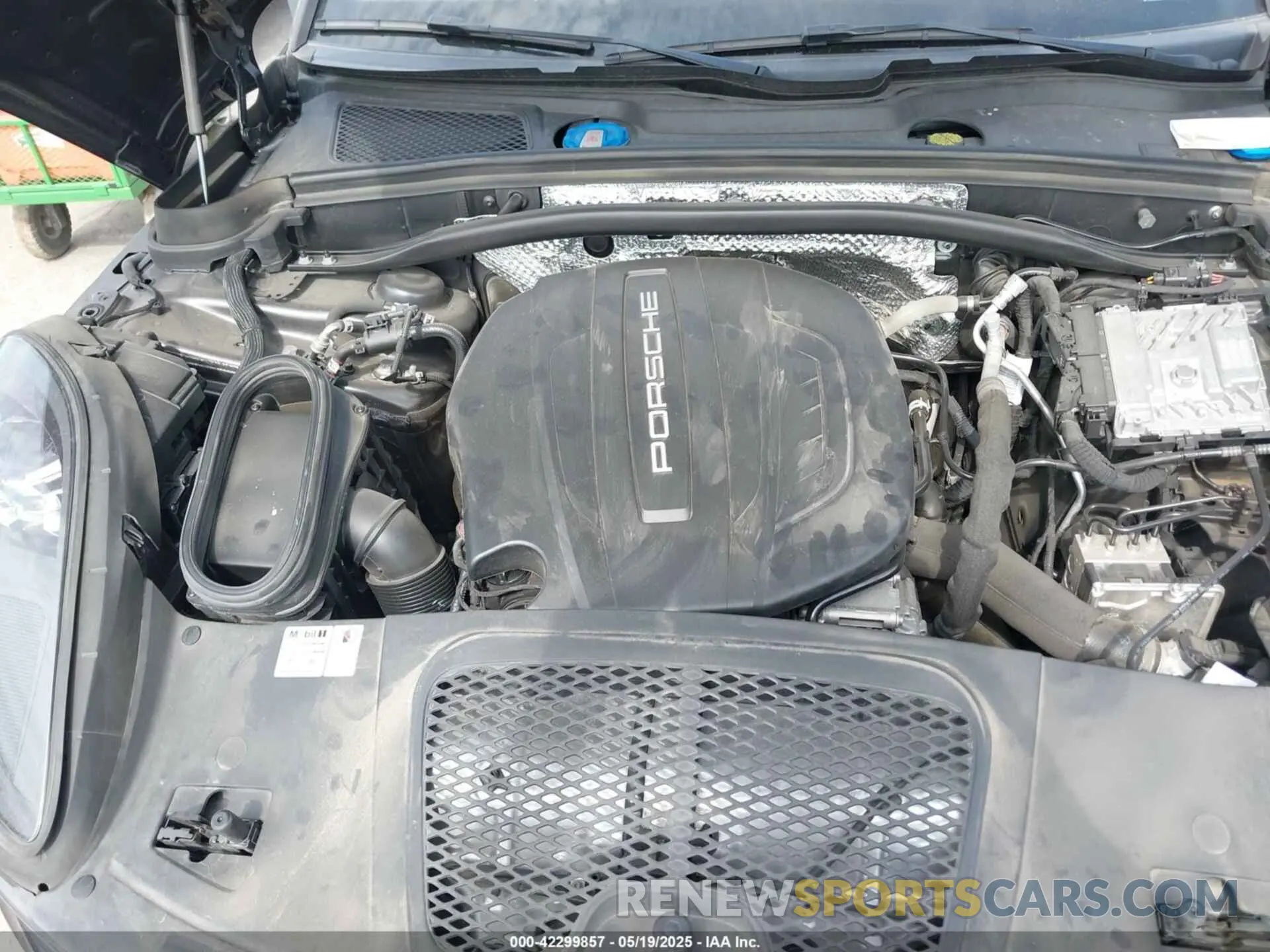 10 fotografías del automóvil dañado WP1AA2A55MLB07555 PORSCHE MACAN 2021
