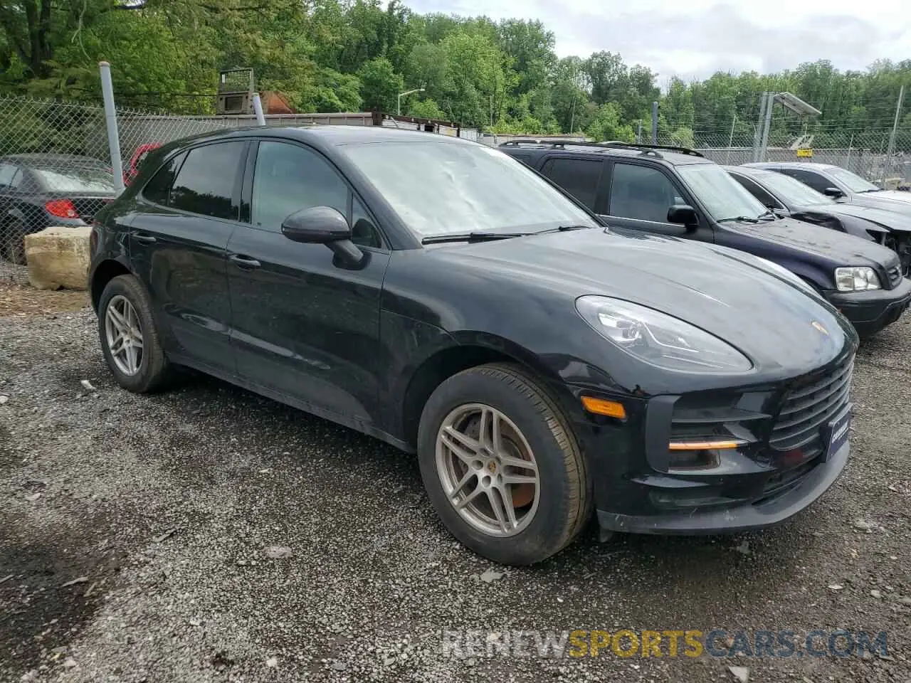 4 fotografías del automóvil dañado WP1AA2A55MLB09628 PORSCHE MACAN 2021
