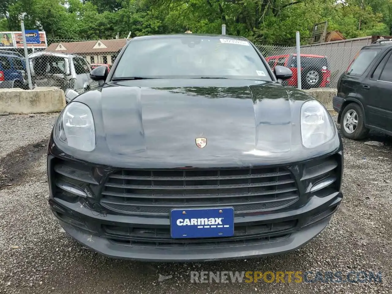 5 fotografías del automóvil dañado WP1AA2A55MLB09628 PORSCHE MACAN 2021