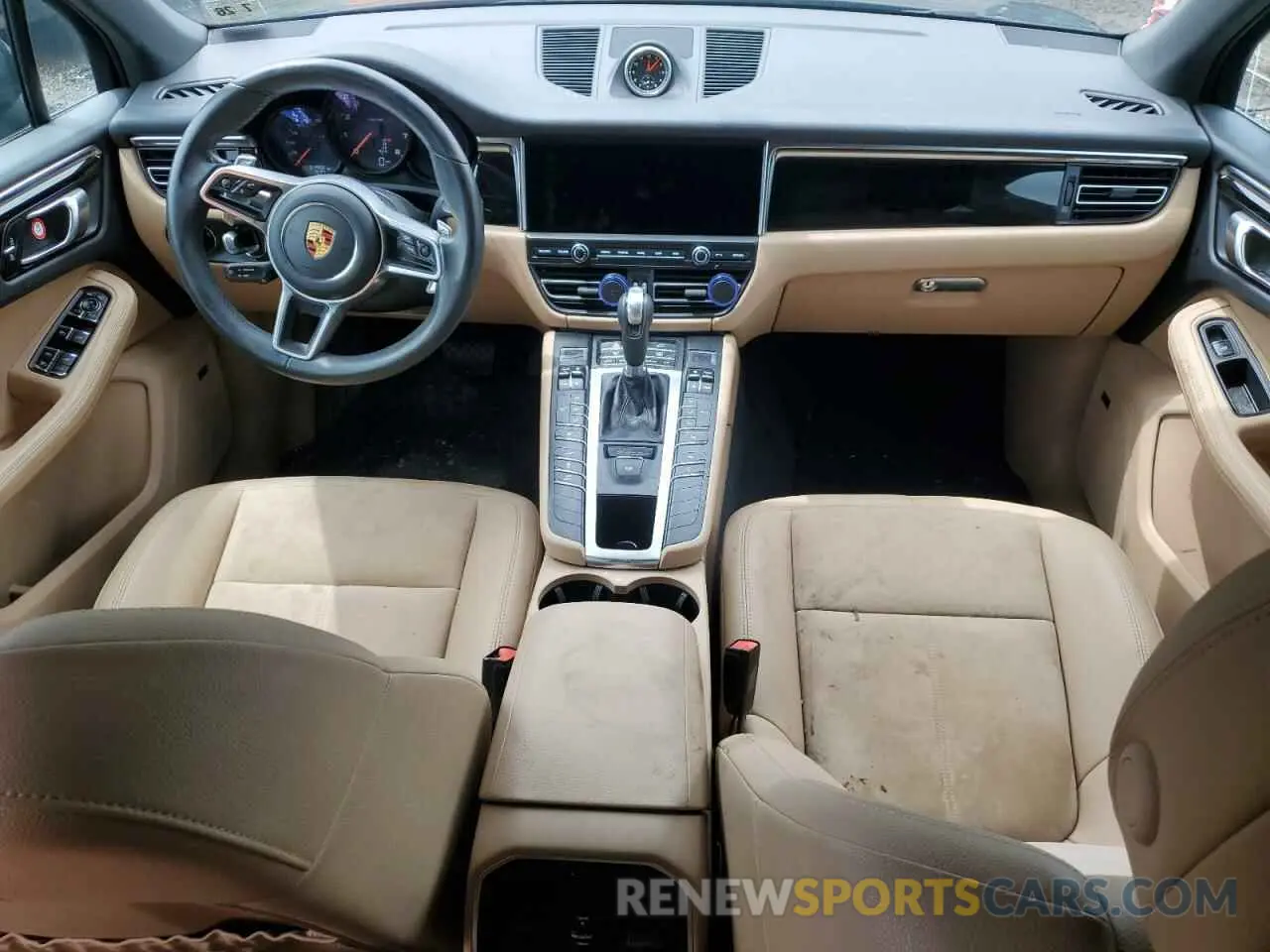 8 fotografías del automóvil dañado WP1AA2A55MLB09628 PORSCHE MACAN 2021