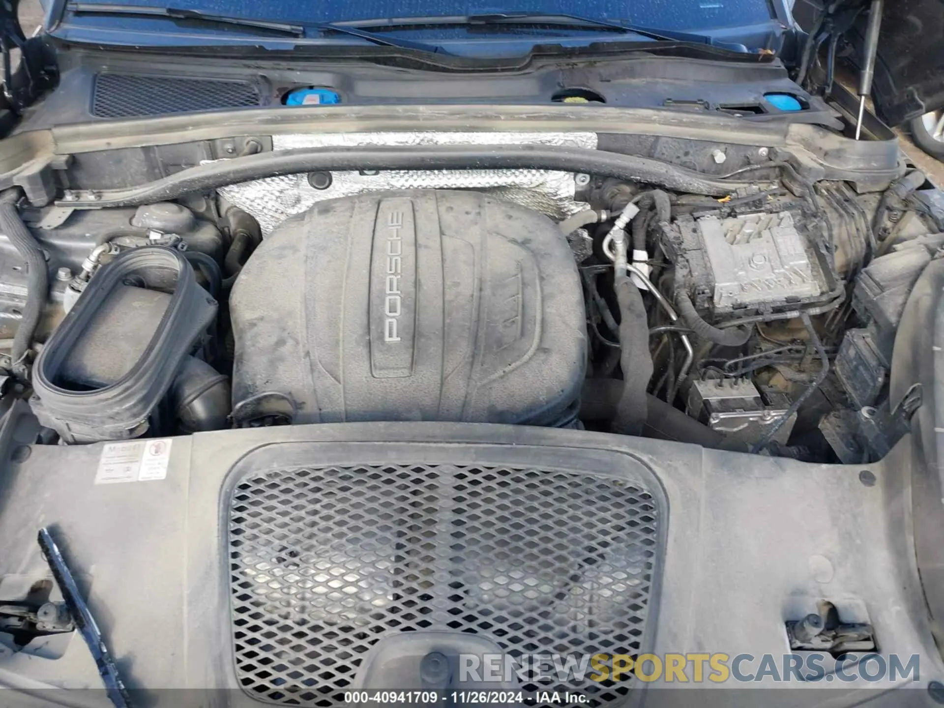 10 fotografías del automóvil dañado WP1AA2A55MLB10343 PORSCHE MACAN 2021