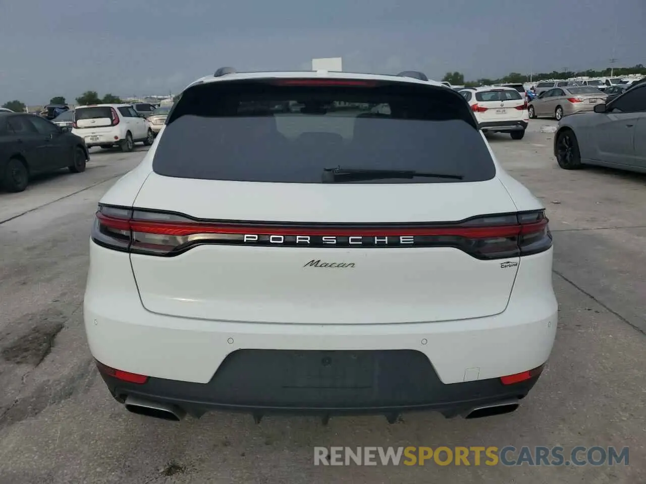 6 fotografías del automóvil dañado WP1AA2A55MLB11458 PORSCHE MACAN 2021