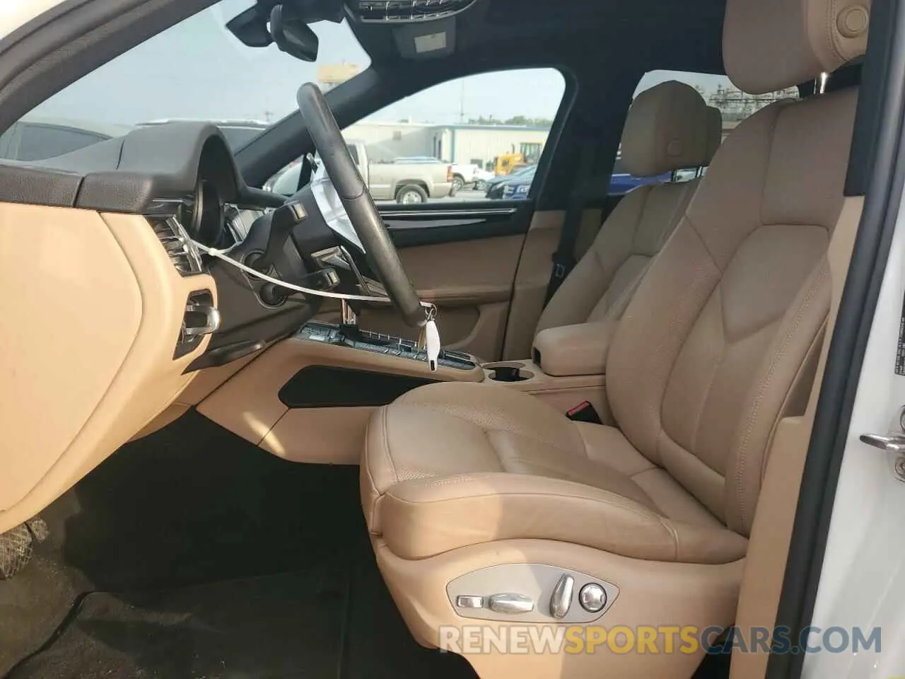 7 fotografías del automóvil dañado WP1AA2A55MLB11458 PORSCHE MACAN 2021