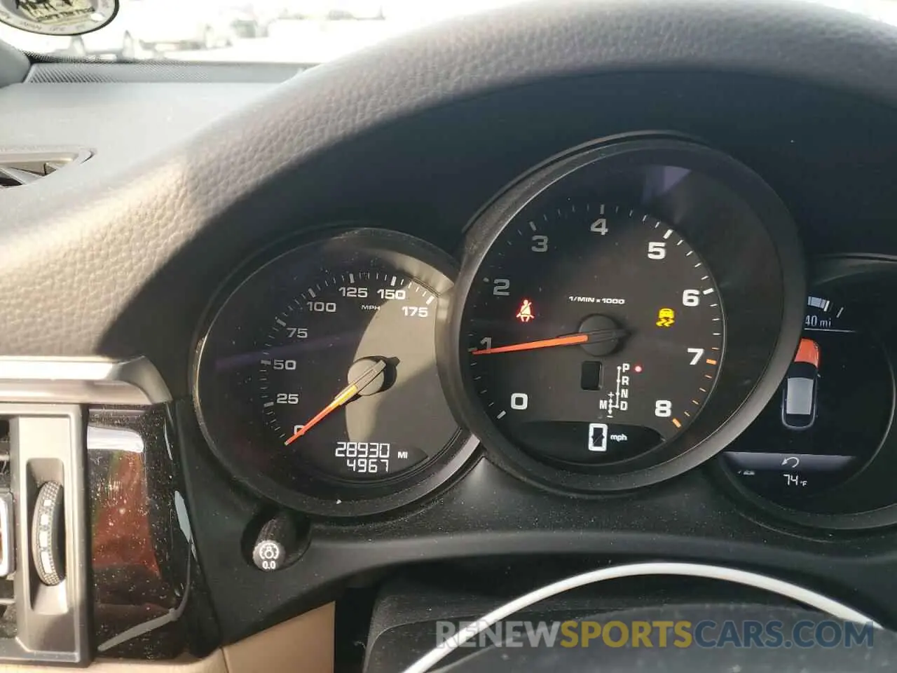 9 fotografías del automóvil dañado WP1AA2A55MLB11458 PORSCHE MACAN 2021