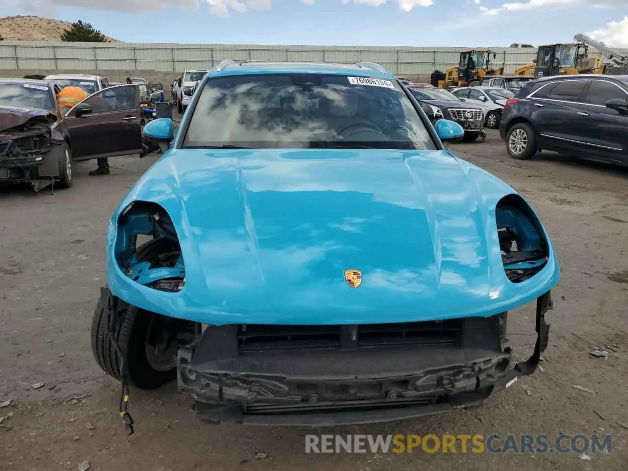 5 fotografías del automóvil dañado WP1AA2A56MLB02767 PORSCHE MACAN 2021
