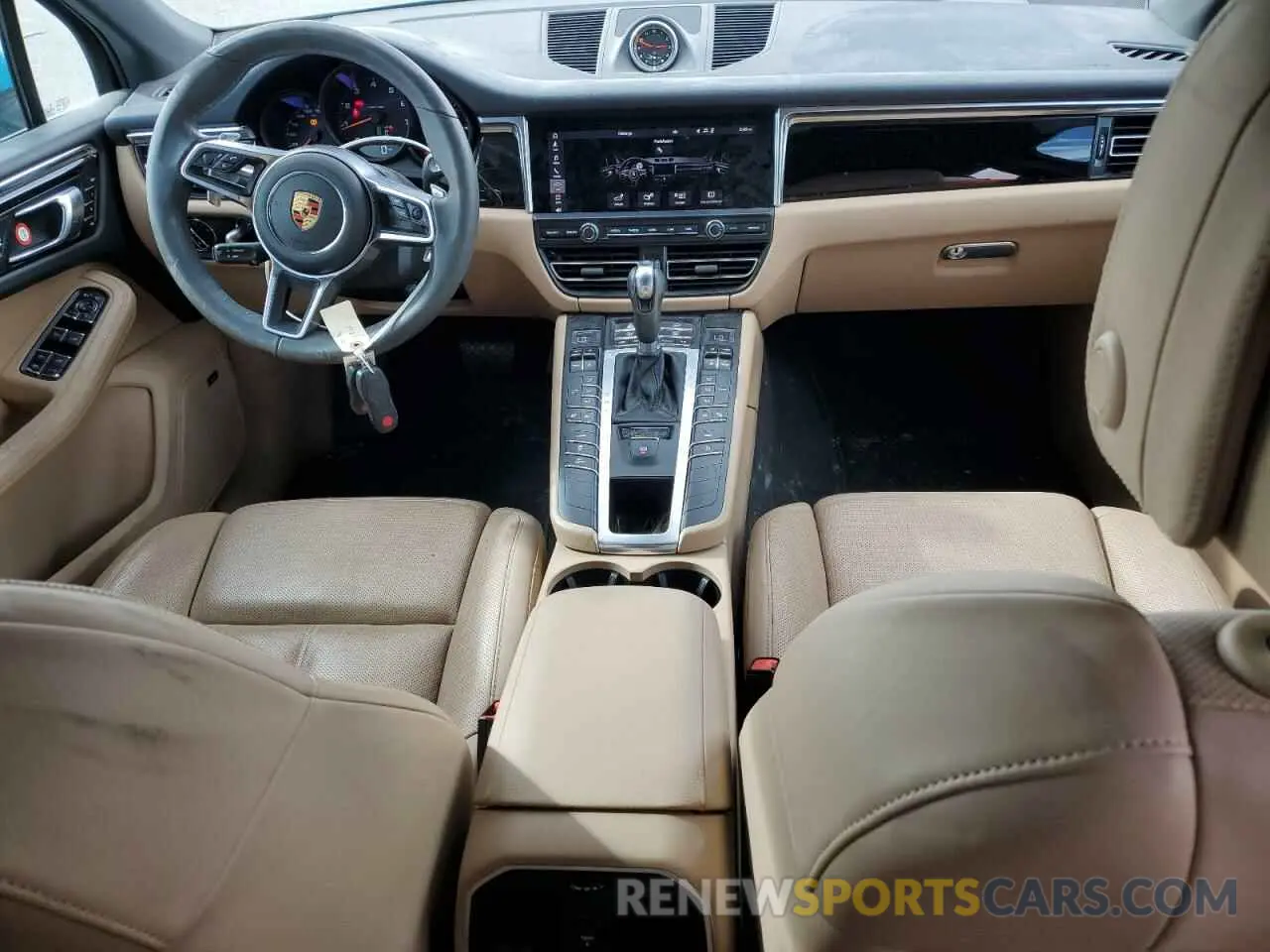 8 fotografías del automóvil dañado WP1AA2A56MLB02767 PORSCHE MACAN 2021