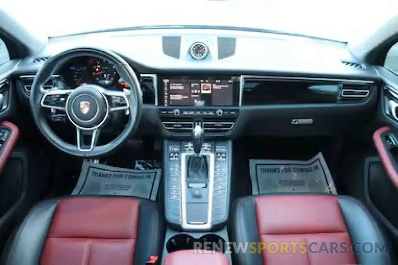9 fotografías del automóvil dañado WP1AA2A57MLB01823 PORSCHE MACAN 2021