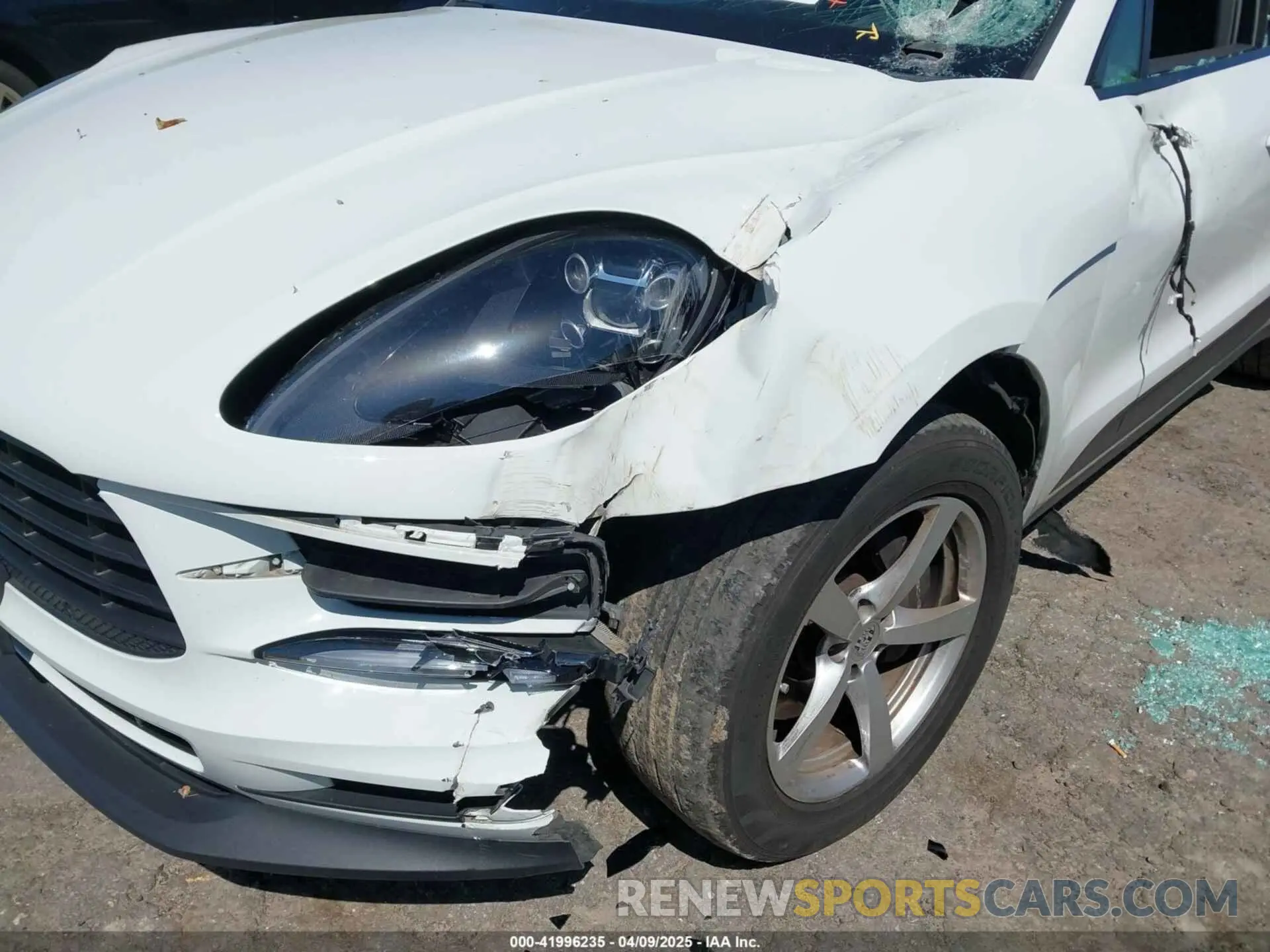 6 fotografías del automóvil dañado WP1AA2A57MLB07816 PORSCHE MACAN 2021