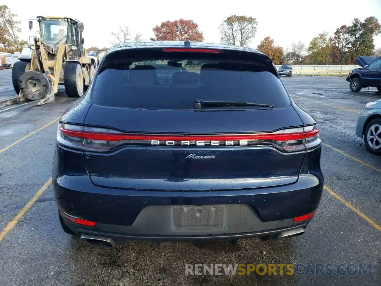 6 fotografías del automóvil dañado WP1AA2A57MLB10473 PORSCHE MACAN 2021