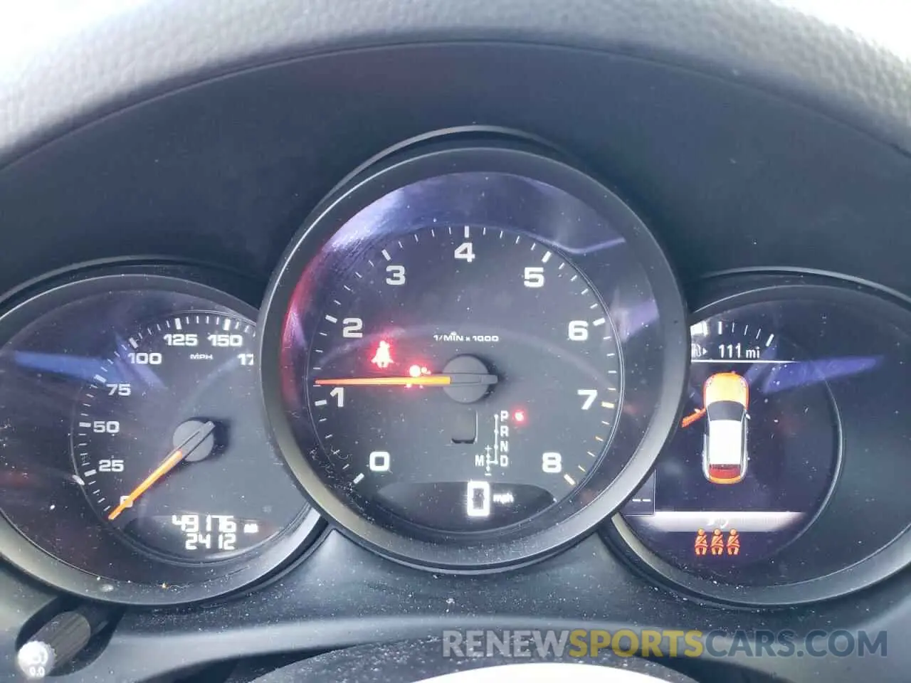 9 fotografías del automóvil dañado WP1AA2A57MLB10473 PORSCHE MACAN 2021