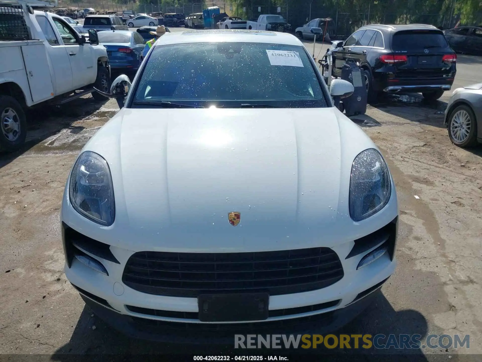 13 fotografías del automóvil dañado WP1AA2A57MLB12532 PORSCHE MACAN 2021