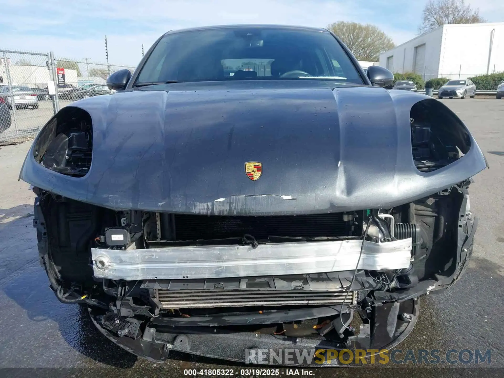 12 fotografías del automóvil dañado WP1AA2A57MLB15639 PORSCHE MACAN 2021