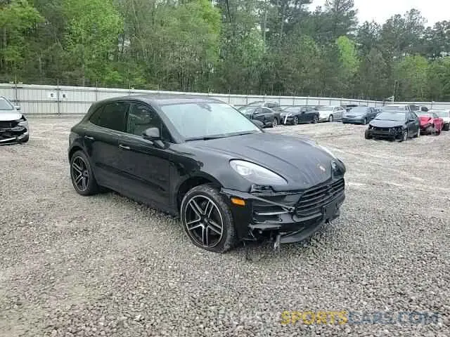 12 fotografías del automóvil dañado WP1AA2A58MLB03015 PORSCHE MACAN 2021