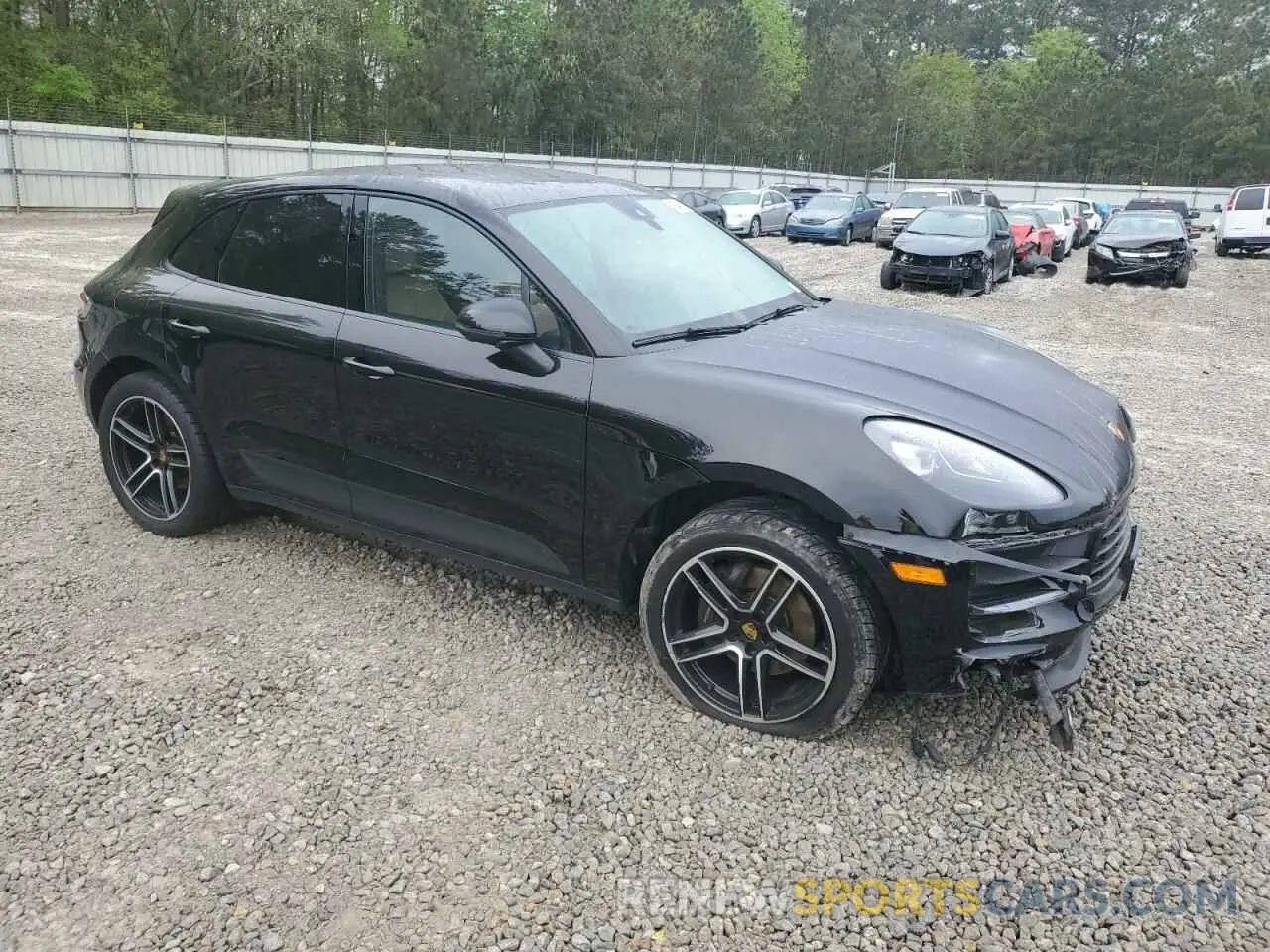 4 fotografías del automóvil dañado WP1AA2A58MLB03015 PORSCHE MACAN 2021