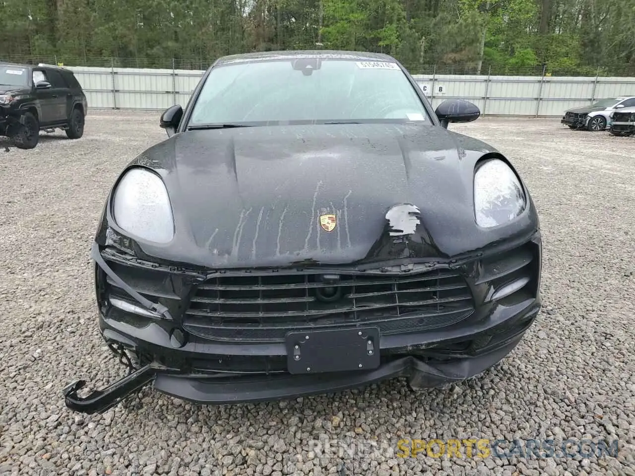 5 fotografías del automóvil dañado WP1AA2A58MLB03015 PORSCHE MACAN 2021