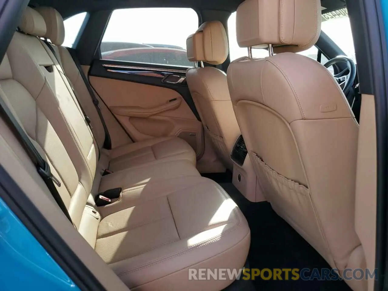 11 fotografías del automóvil dañado WP1AA2A59MLB01998 PORSCHE MACAN 2021