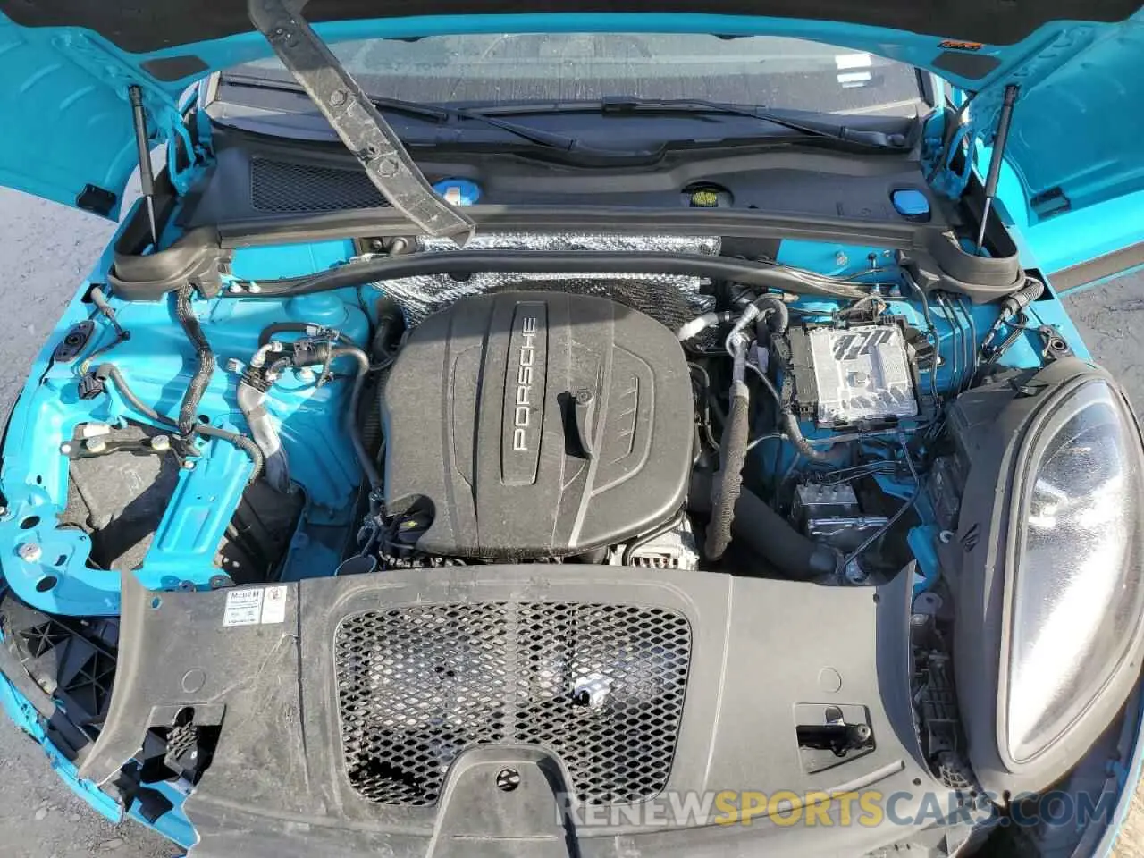 12 fotografías del automóvil dañado WP1AA2A59MLB01998 PORSCHE MACAN 2021