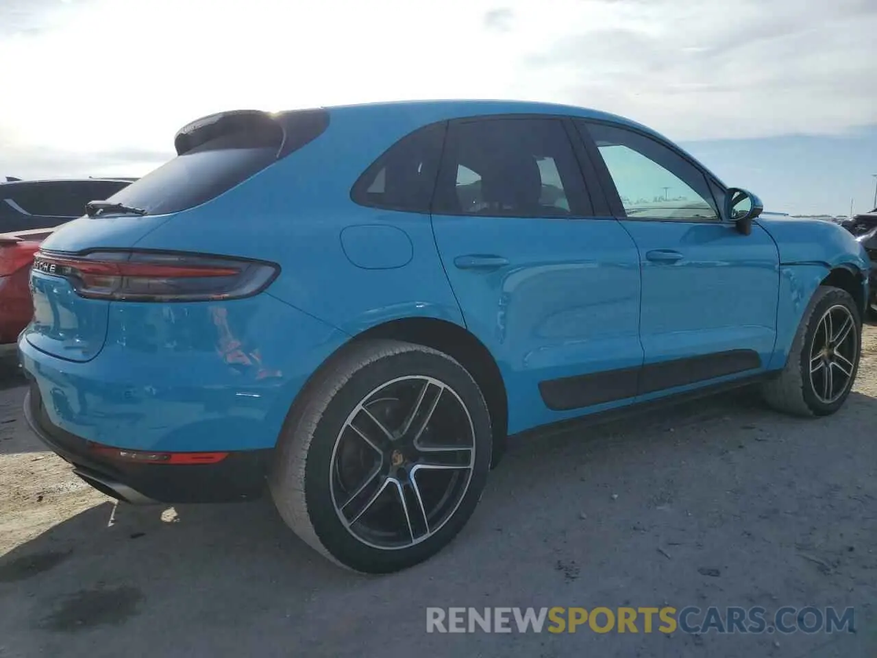 3 fotografías del automóvil dañado WP1AA2A59MLB01998 PORSCHE MACAN 2021