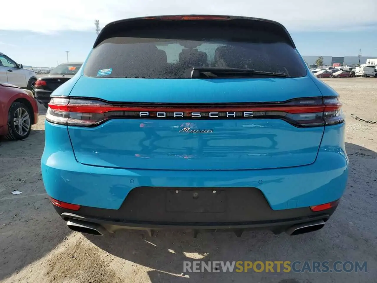 6 fotografías del automóvil dañado WP1AA2A59MLB01998 PORSCHE MACAN 2021