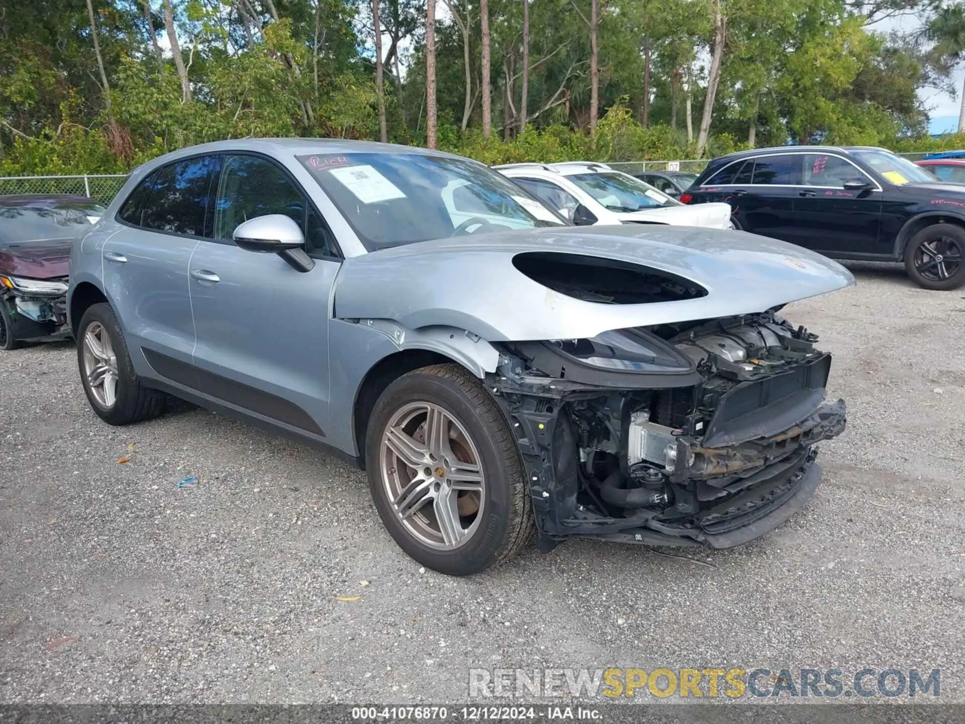 1 fotografías del automóvil dañado WP1AA2A59MLB14458 PORSCHE MACAN 2021