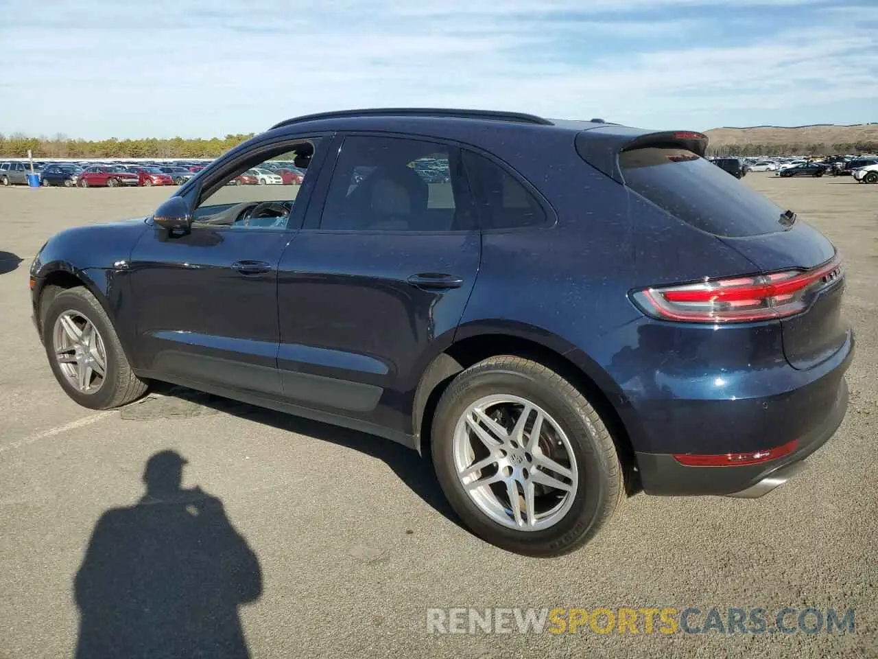 2 fotografías del automóvil dañado WP1AA2A5XMLB02318 PORSCHE MACAN 2021