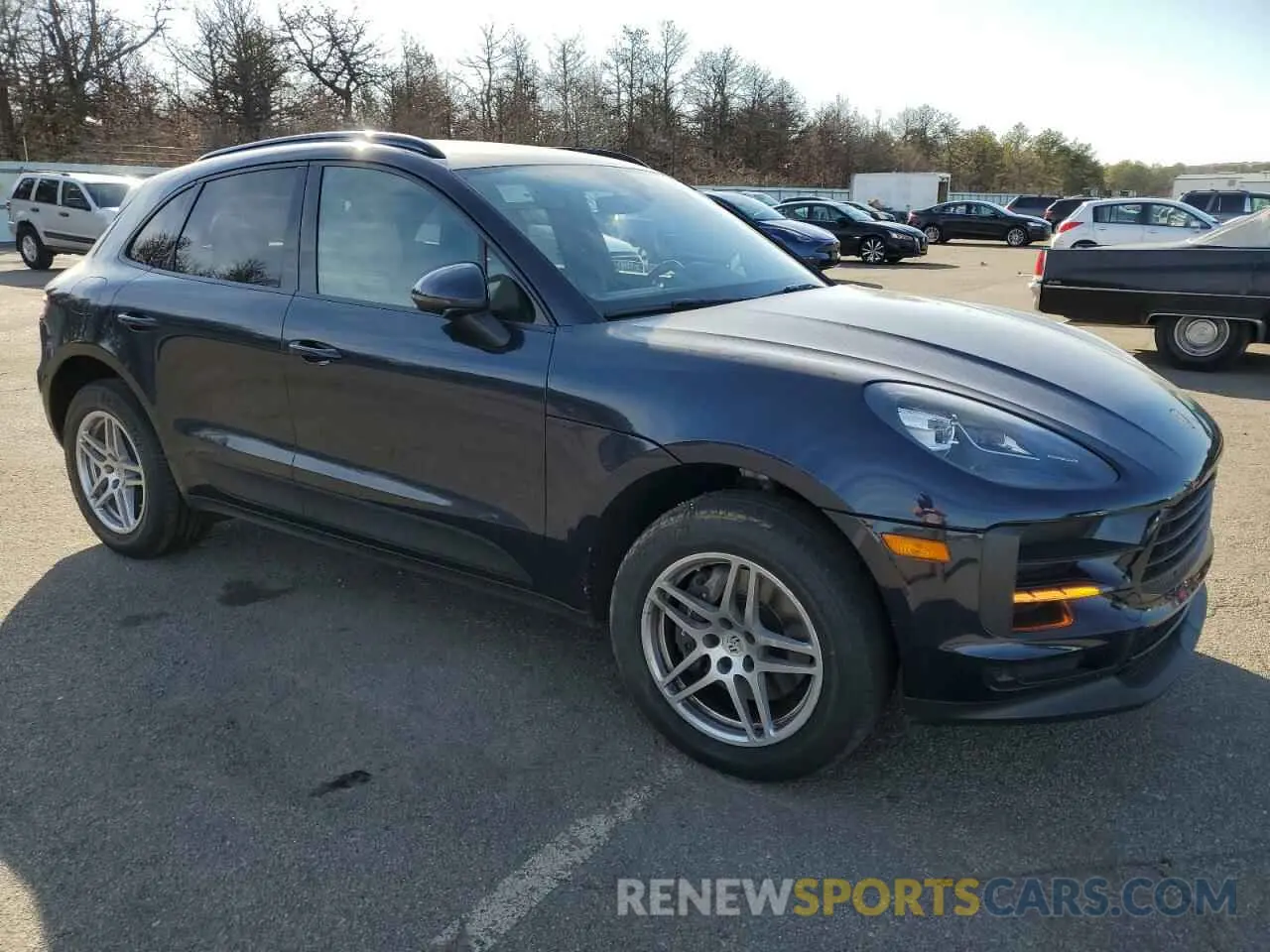 4 fotografías del automóvil dañado WP1AA2A5XMLB02318 PORSCHE MACAN 2021