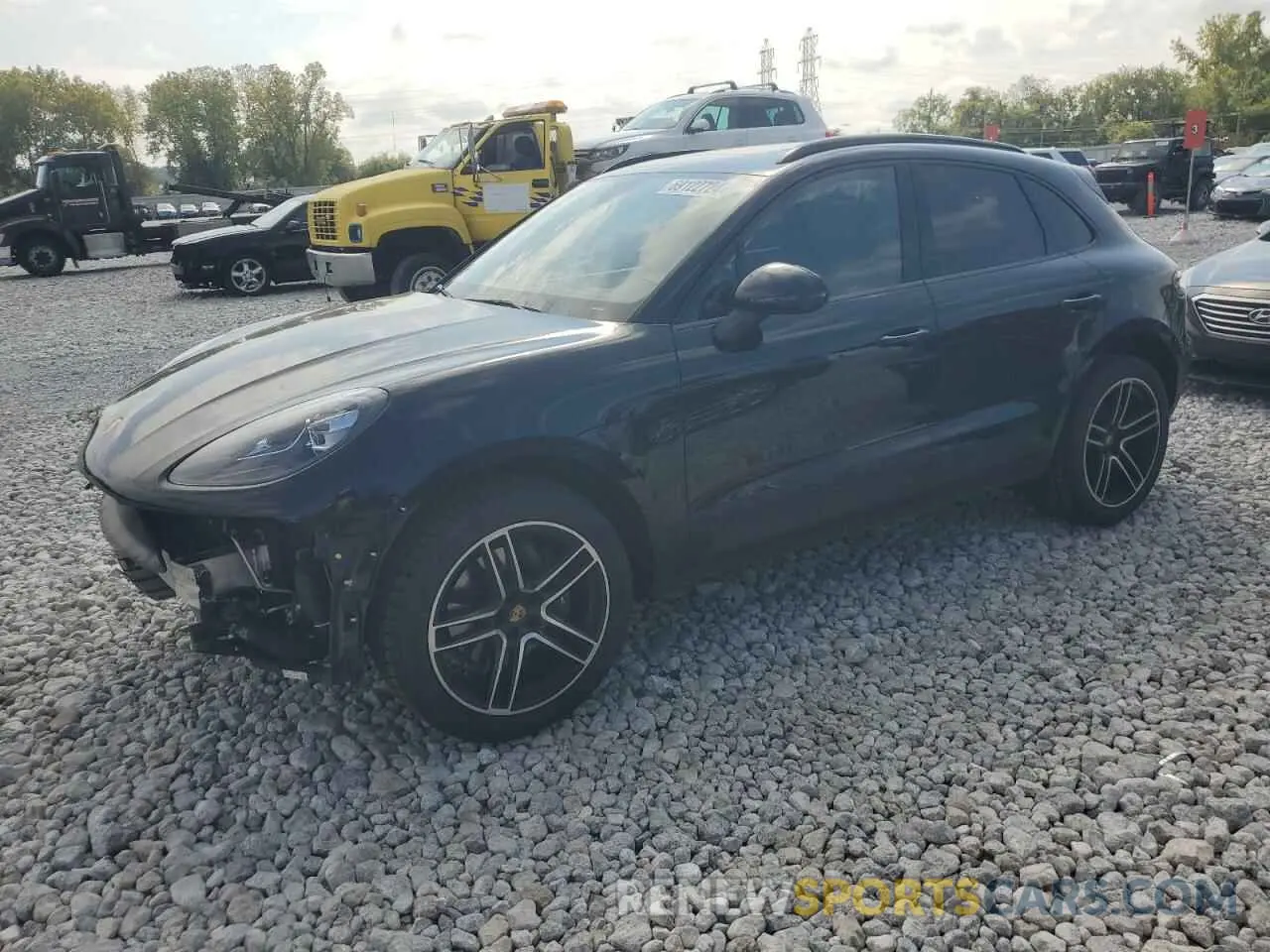 1 fotografías del automóvil dañado WP1AA2A5XMLB09981 PORSCHE MACAN 2021