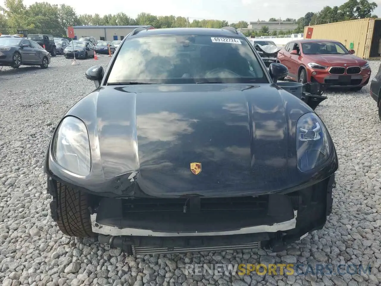 5 fotografías del automóvil dañado WP1AA2A5XMLB09981 PORSCHE MACAN 2021