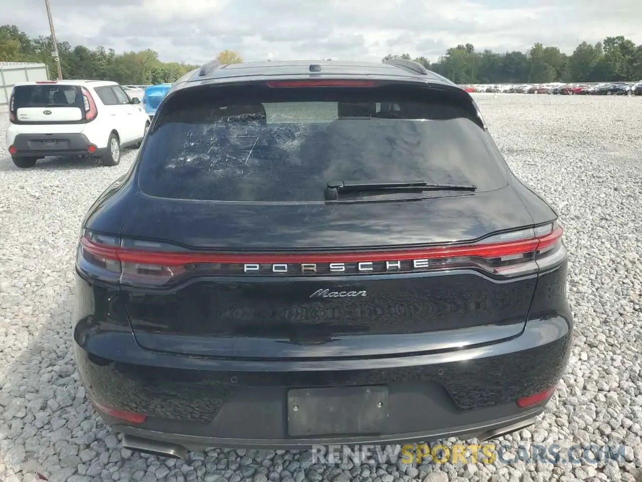 6 fotografías del automóvil dañado WP1AA2A5XMLB09981 PORSCHE MACAN 2021