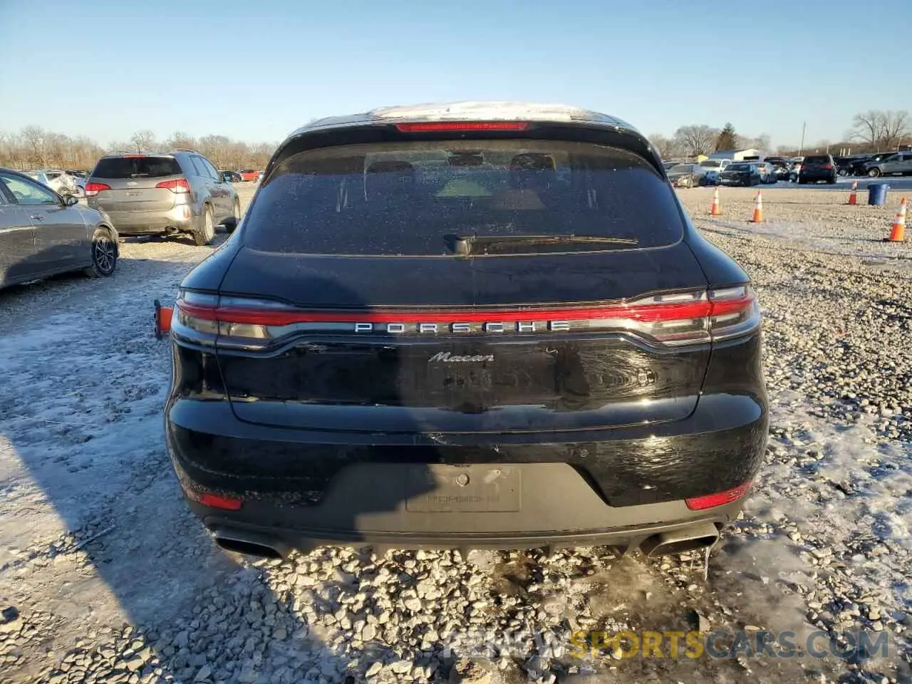 6 fotografías del automóvil dañado WP1AA2A5XMLB13495 PORSCHE MACAN 2021