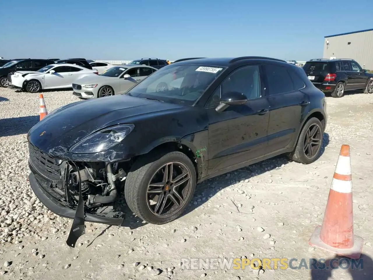 1 fotografías del automóvil dañado WP1AA2A5XMLB16400 PORSCHE MACAN 2021