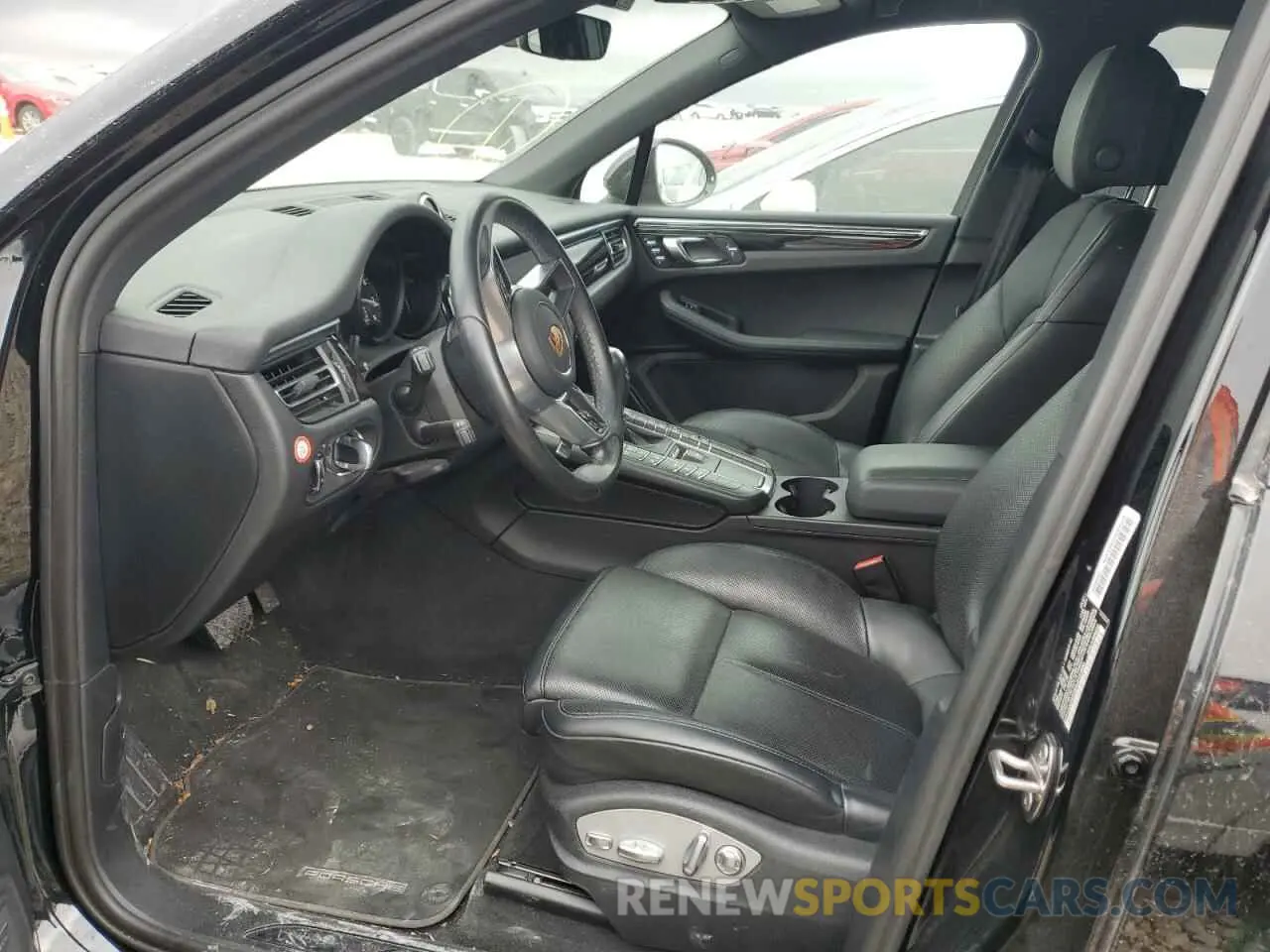 7 fotografías del automóvil dañado WP1AA2A5XMLB16400 PORSCHE MACAN 2021