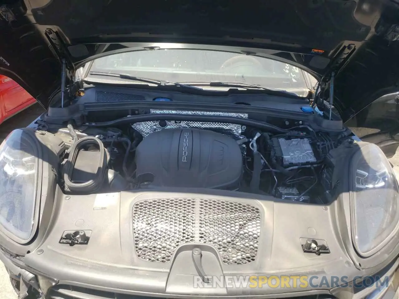 7 fotografías del automóvil dañado WP1AA2A5XMLB18146 PORSCHE MACAN 2021