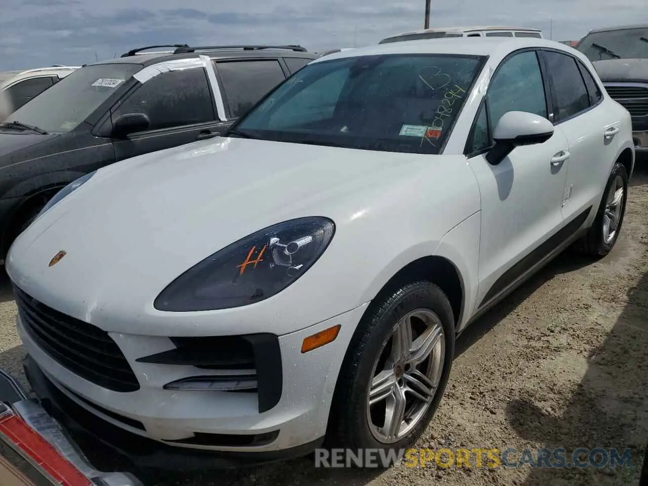1 fotografías del automóvil dañado WP1AB2A50MLB35115 PORSCHE MACAN 2021