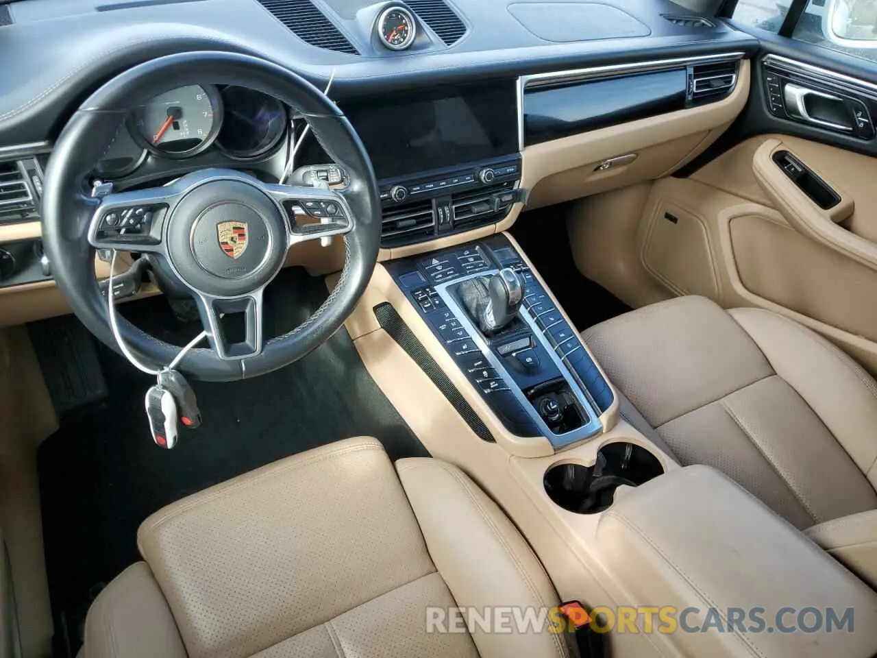 8 fotografías del automóvil dañado WP1AB2A50MLB35115 PORSCHE MACAN 2021