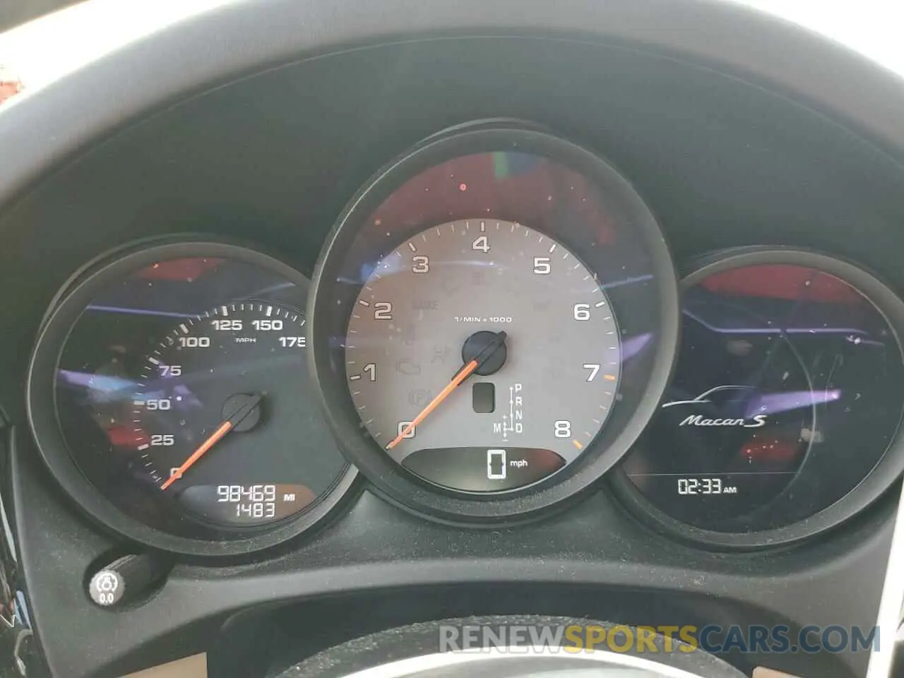9 fotografías del automóvil dañado WP1AB2A50MLB35115 PORSCHE MACAN 2021