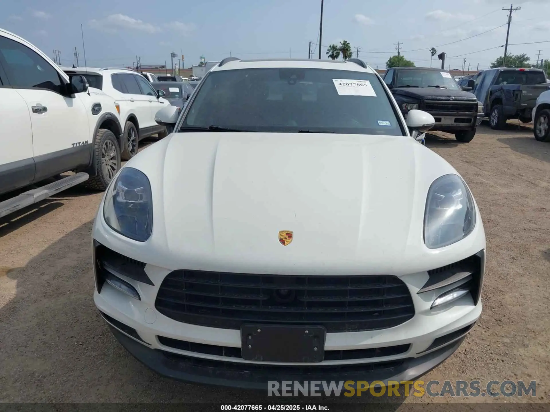 6 fotografías del automóvil dañado WP1AB2A53MLB37831 PORSCHE MACAN 2021